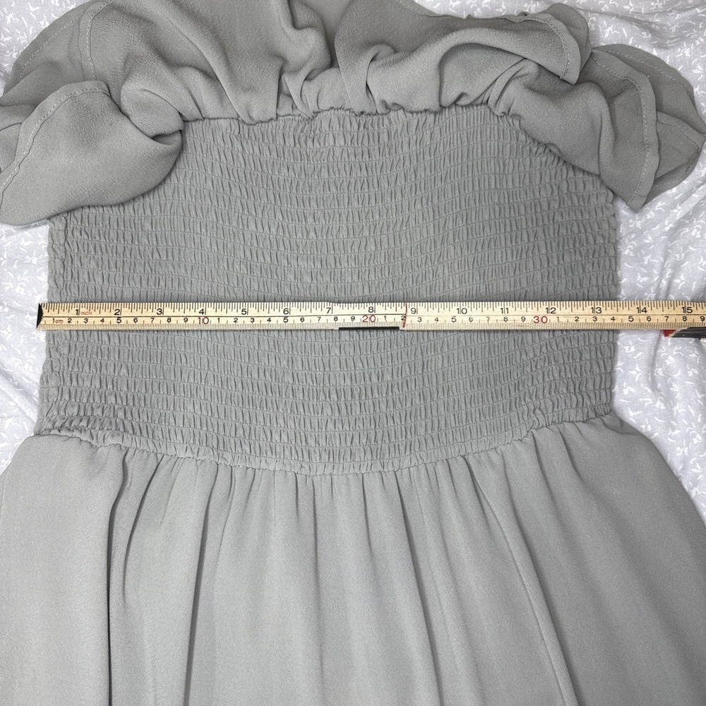 Elegant Gray Maxi Dress - Picture 11 of 11